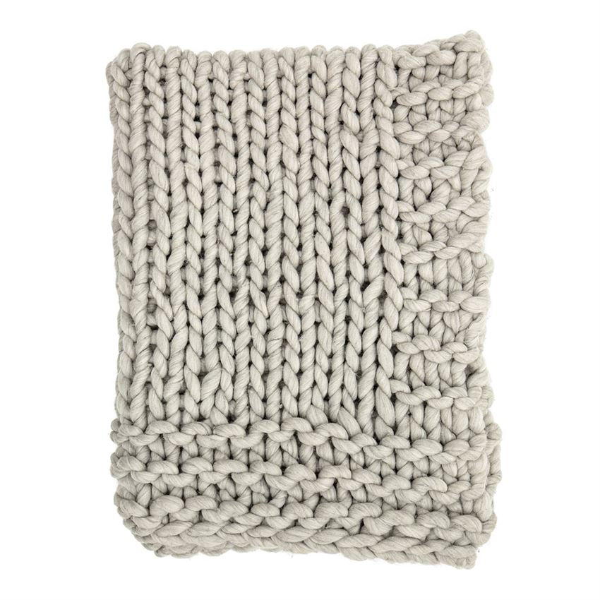 Chunky Knit Throw