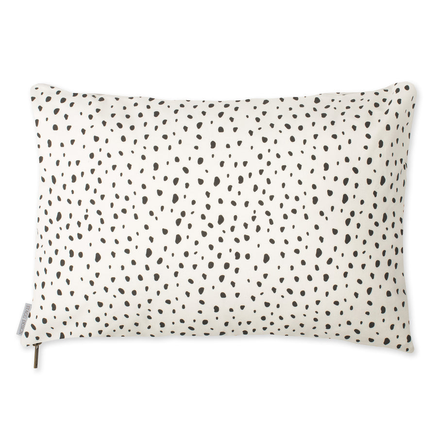 Modern Dot Pillow - Black