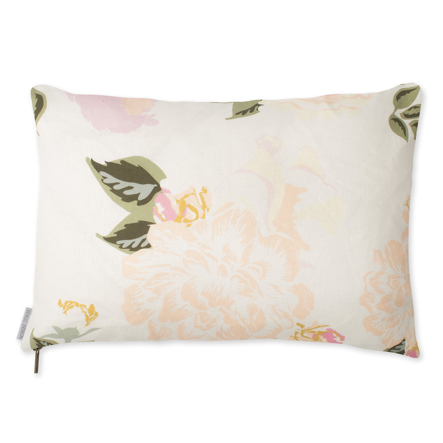 Vivienne Floral Pillow - Blush