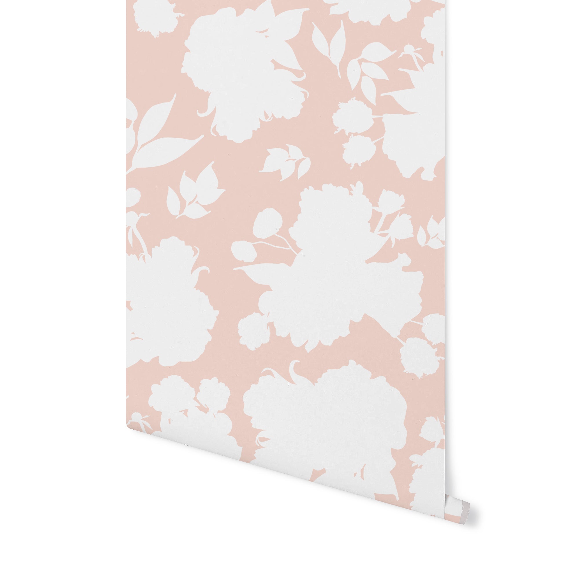 Vivienne ShadowPlay Floral Wallpaper - Blush