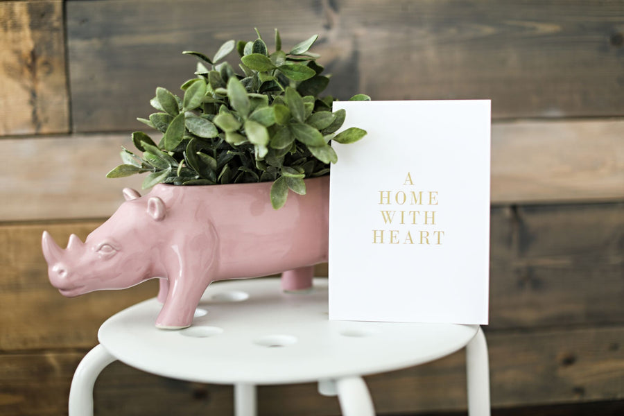 A Home With Heart Print